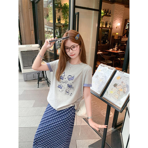 【129元任选2件】现货！小狗绣花短袖 商品图4