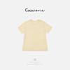 COCO ZONE 刘一一 【醋酸混纺】简约圆领纯色短袖T恤 CD1A0747 商品缩略图2