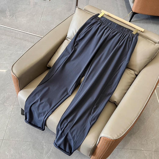lu平替!2025新款70D尼龙机能冰感四面弹炒轻夏立体裁剪运动休闲户外直筒裤！ 商品图9