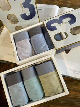 日本美奈川线下品牌，兰精莫代尔5A桑蚕丝男内裤，极佳的舒适性优秀的吸湿性良好的色牢度环保易打理～