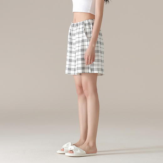 雀说 女士睡裤夏季薄款纯棉短裤居家裤 商品图5