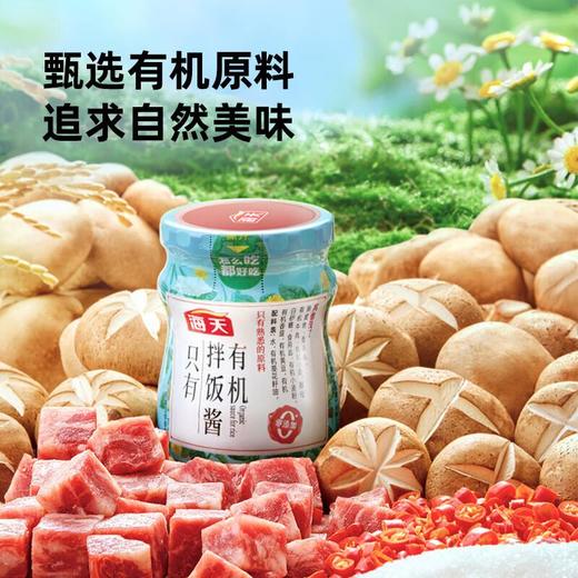 海天有机拌饭酱200g/瓶 商品图0