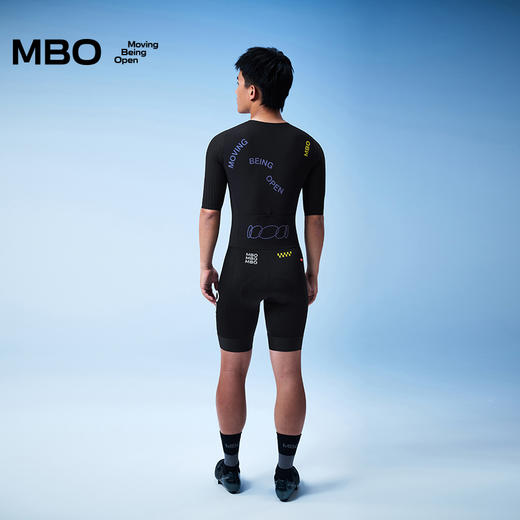 MBO男子短袖短裤连体服 TC501  PRO竞速凉感短袖短裤连体服 25年春夏新款 (经销商专拍链接，非经销商拍单不发货) 商品图5
