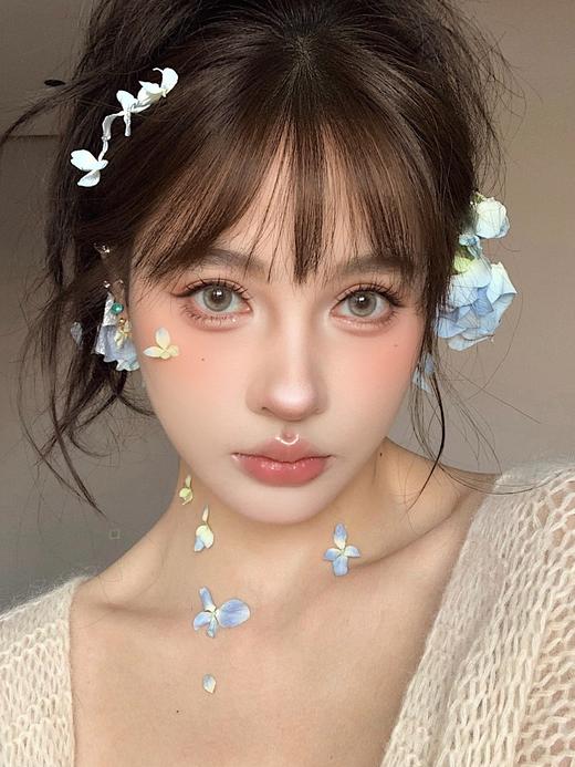 skak日抛 恋爱克罗心/柠檬课代表/芥末夏威夷/微醺莫吉托/內娱角色卡 10片装 14.2-14.5mm 日抛无售后！！绿灰棕粉黑 商品图4