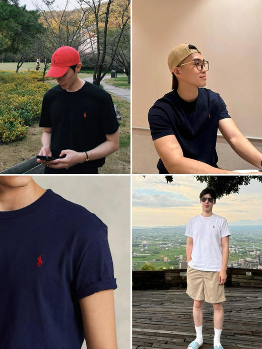 拉fu劳伦经典版型男士 T 恤 商品图0