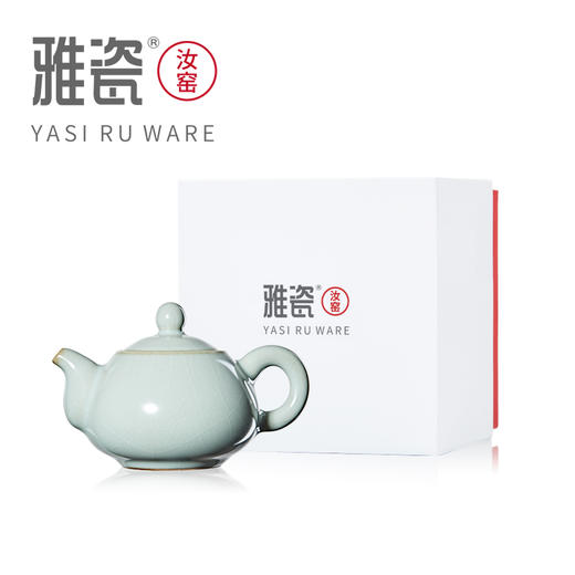 汝窑水平壶 商品图4