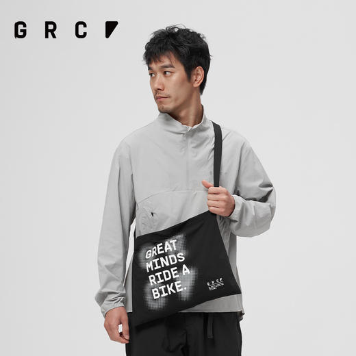 GRC桀骜无尽新款反光Logo徽标斜挎包户外骑行随身单肩补给包 商品图4