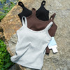 官网550！卡戴珊同款免穿文胸一体杯高弹裸感百搭休闲吊带背心 带胸垫修身打底内衣女 商品缩略图11