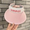【儿童遮阳潮帽🌞】9cm超大檐防晒帽，轻便舒适不压头！男孩女孩都能秒变潮童👒✨韩版男童空顶帽 男孩女孩大檐字母太阳帽 商品缩略图7