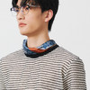 NPC潮牌撞色条纹镂空圆领百搭T恤男微弹落肩廓形舒适宽松NP52TE09 商品缩略图2