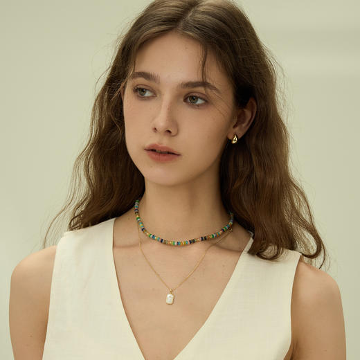 ARSIS｜自由搭配系列 潺流小豆豆耳钉 商品图5