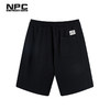 NPC潮牌仿胶布印花纯棉宽松卫裤男潮流短裤宽松舒适NP34SP25 商品缩略图0