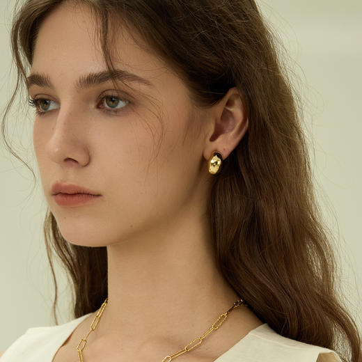 ARSIS｜自由搭配系列 潺流豆豆耳钉 商品图3