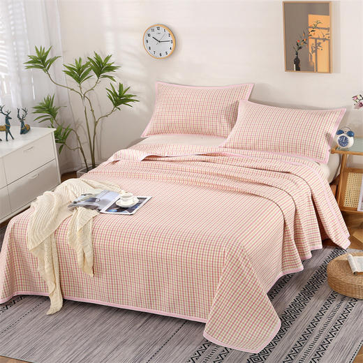 三泰龙 苎麻棉凉席三件套1.8米床双人床席子 商品图0