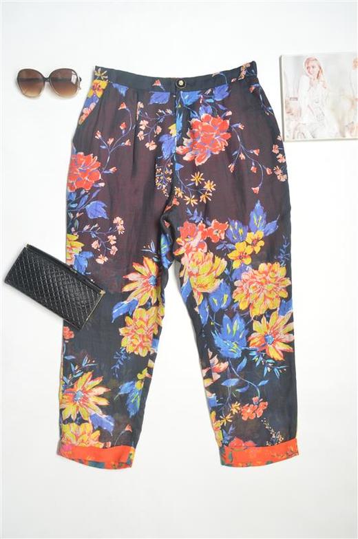 积度衣SK3AKA_九分裤_ZK 商品图0