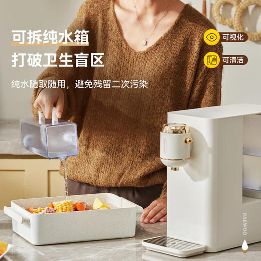 大宇 台式净饮一体机即热饮水机家用净水器机自来水过滤 商品图5