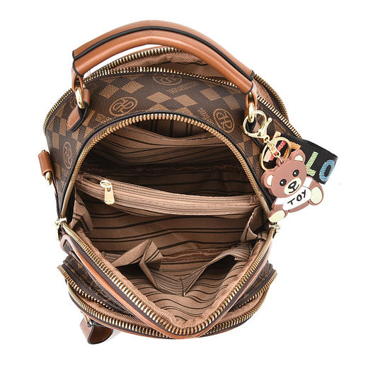 雀说 印花小背包斜挎单肩双肩包B1569 商品图3