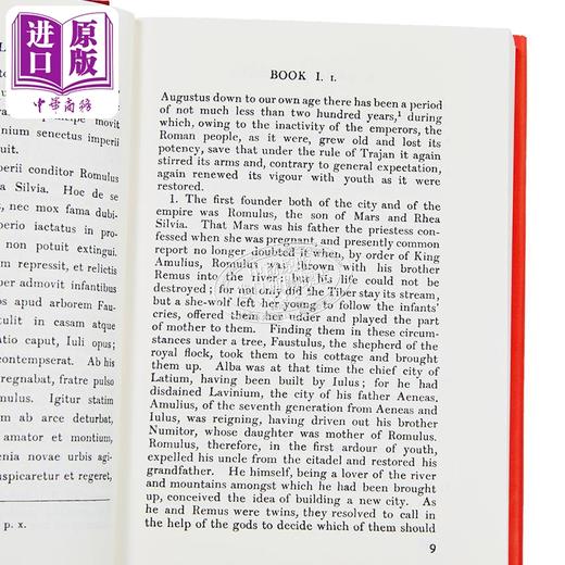 预售 【中商原版】弗洛鲁斯 罗马史纲要 洛布古典丛书 拉英对照版 Florus Epitome of Roman History 英文原版 Edward S Forster 商品图2