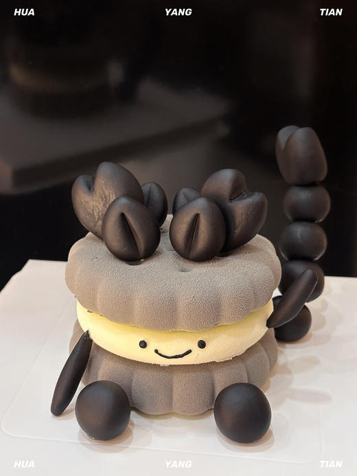 十二星座系列emoji饼干·慕斯蛋糕（翻糖有铁丝固定，食用蛋糕前需取出） 商品图3
