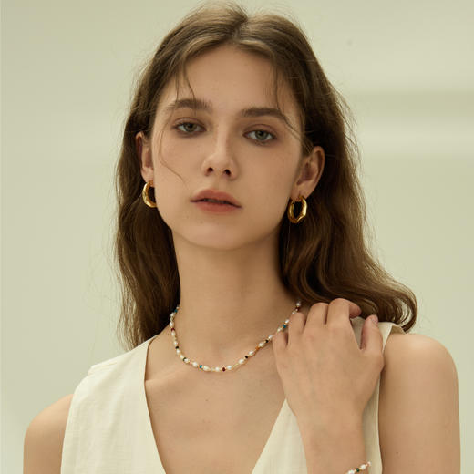 ARSIS ｜自由搭配系列 潺流耳圈 商品图11