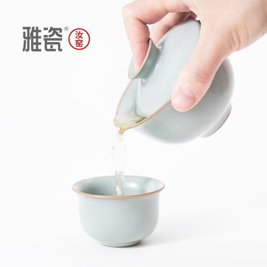 汝窑不二盖碗 商品图7