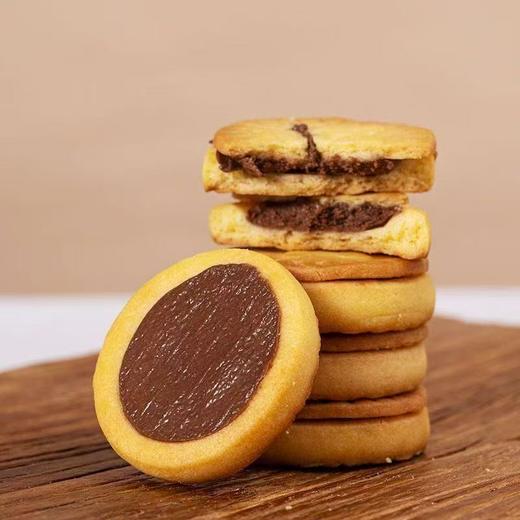 榛子巧克力味夹心饼干丨香甜醇厚 一咬爆浆 商品图3