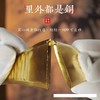 【九九老师】纯黄铜身体刮痧板 黄铜刮痧虎符铜砭刮痧板 商品缩略图2