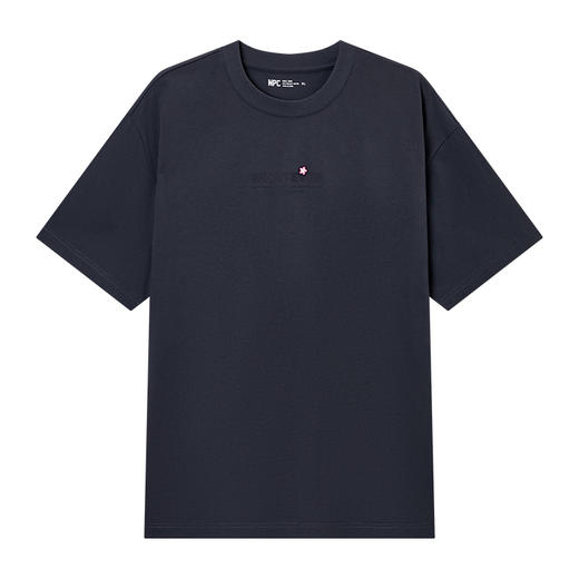 NPC潮牌纯棉撞色【财神桃花】发泡印花短袖T恤男凉感抑菌NP52TE24 商品图6