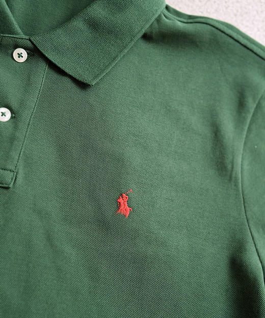 单品包邮现货 THS-限时 RL马球家小马刺绣 优雅到基因的翻领polo衫 3色 AH2497 商品图9