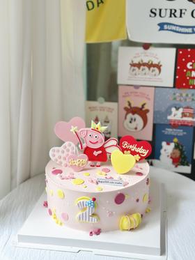 6-8寸 仙女小猪佩奇（含部分翻糖配件）