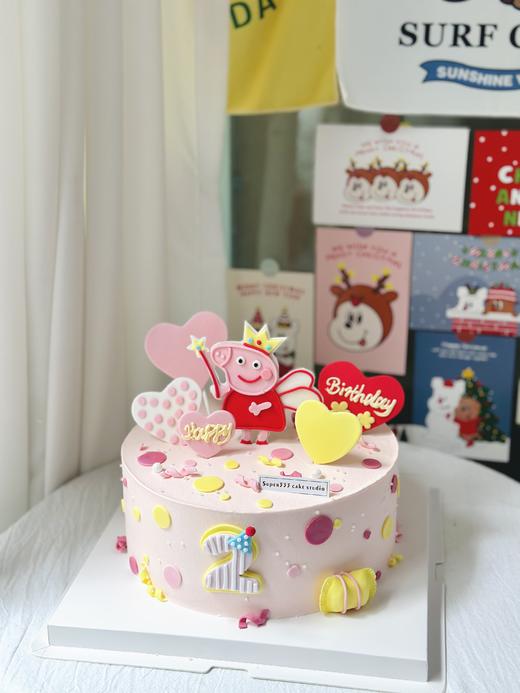 6-8寸 仙女小猪佩奇（含部分翻糖配件） 商品图0