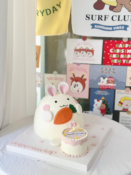 6寸  立体呆萌小兔子（需要提前4小时下单，有问题可先咨询客服） 商品图0