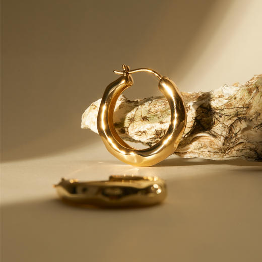 ARSIS ｜自由搭配系列 潺流耳圈 商品图8