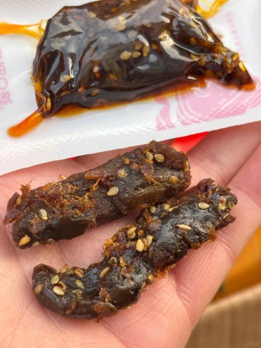 【预售7天】39.9💰3袋❗董洁推荐💥幸福口袋蜀香牛肉条🐂根根真牛肉😋一根上头，微微甜口，✅真草饲牛肉原切，不掺假🔺每1.25KG新鲜牛肉制成0.5KG牛肉条  商品图12