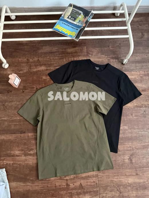 s@lomon萨洛M户外男款春夏透气休闲短袖T恤 商品图2