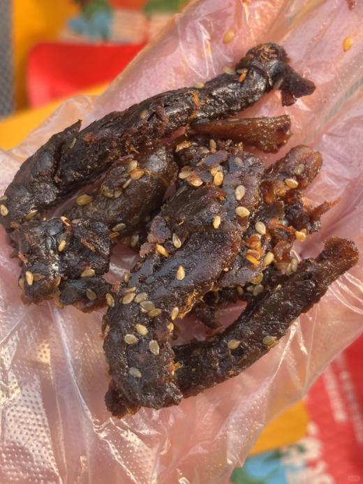 【预售7天】39.9💰3袋❗董洁推荐💥幸福口袋蜀香牛肉条🐂根根真牛肉😋一根上头，微微甜口，✅真草饲牛肉原切，不掺假🔺每1.25KG新鲜牛肉制成0.5KG牛肉条  商品图3