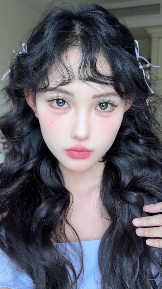 skak日抛 恋爱克罗心/柠檬课代表/芥末夏威夷/微醺莫吉托/內娱角色卡 10片装 14.2-14.5mm 日抛无售后！！绿灰棕粉黑 商品图7