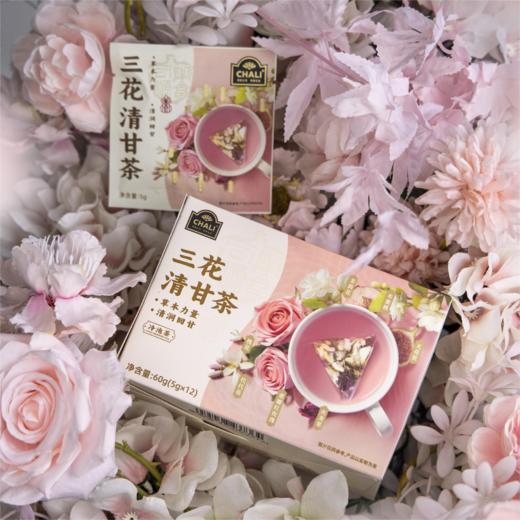 【新品上市】CHALI茶里三花清甘茶盒装60g（5g*12包） 商品图5