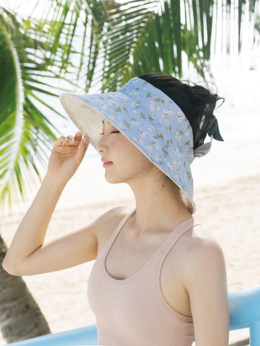 双面戴UPF50+ 亚麻防晒帽亲子  澳洲BH 商品图1