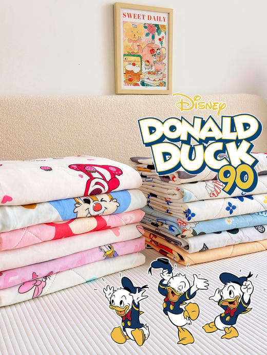 【品牌直发】迪士尼凉感丝夏凉被💭被可爱到啦！🔥 ♥不易掉色，不易缩水，可机洗 ♥无甲醛，无荧光剂，国标A类 可可爱爱🐰小朋友都躲不过系列❗️ 商品图2