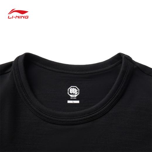 李宁反伍BADFIVE男子宽松短袖文化衫AHSV217 商品图2