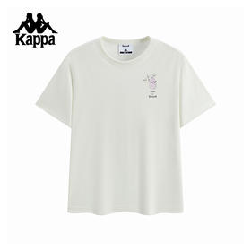 巴巴爸爸Kappa卡帕运动男短袖2025夏季新款宽松透气休闲女半袖K0F62TD73