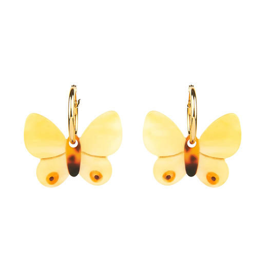 北京仓｜Coucou Suzette-Yellow Butterfly-黄色蝴蝶 耳环［法国设计师］ 商品图6