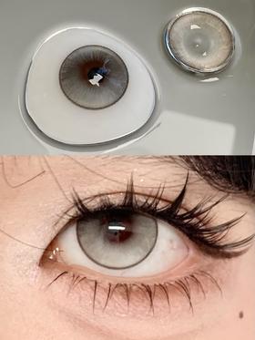 Yukicon日抛美瞳 流光银灰 14.2mm