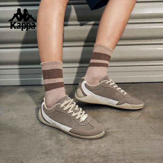 Kappa卡帕背靠背赛车德训男鞋新款复古运动鞋情侣款薄底慢跑鞋女K0FY5CC60 商品图2