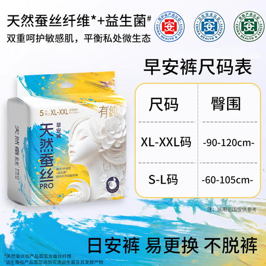 【医护级认证】有纯新升级蚕丝PRO系列日安裤赠免费试用 商品图3