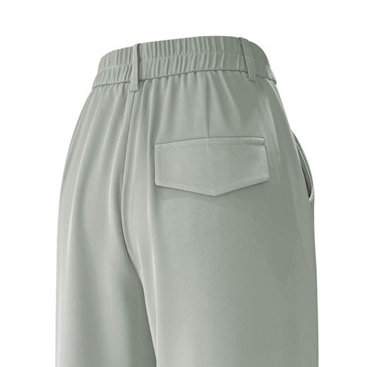 春夏女裤韩版时装垂感超好看后松紧腰直筒裤    AC-H2306877 商品图3