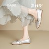 ZHR则则平底玛丽珍鞋2025新款一脚蹬软底浅口单鞋ins简约通勤女鞋 商品缩略图6