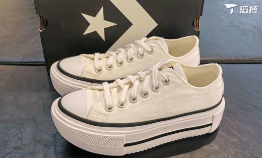 匡威 厚底帆布鞋 商品图1