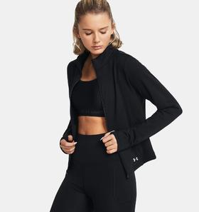 这款居然也有折！UA安德玛女款黑色拉链运动外套 bug价￥280直邮到手 原价￥699